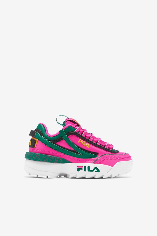 Fila Trainers Kids Pink Disruptor 2 Exp - Ireland 49762-JNTL